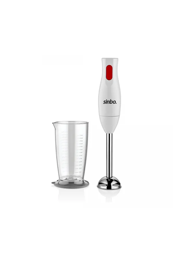 Sinbo Çubuk El Blender - 700 ml Ölçekli Hazne - Paslanmaz Çelik Uçlu Sinbo Çubuk El Blender - 700 ml Ölçekli Hazne - Paslanmaz Çelik Uçlu