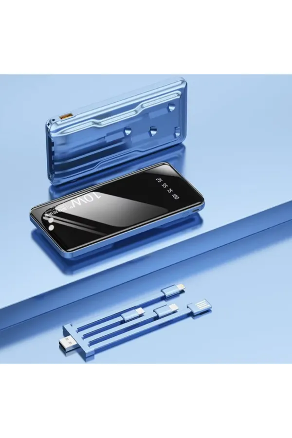 Kendinden Kablolu 10.000 mAh Powerbank Kendinden Kablolu 10.000 mAh Powerbank