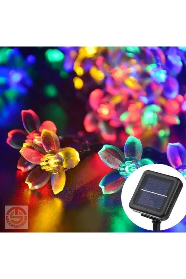 Solar Çiçekli RGB Dekorasyon Lambası Solar Çiçekli RGB Dekorasyon Lambası