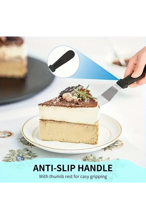 Paslanmaz Çelik L Tipi Pastacı Spatulası Paslanmaz Çelik L Tipi Pastacı Spatulası