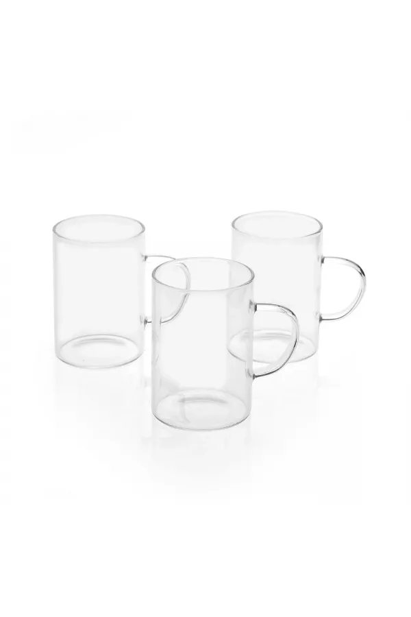 DecoHandy 6'lı Cam Kupa 200 ml