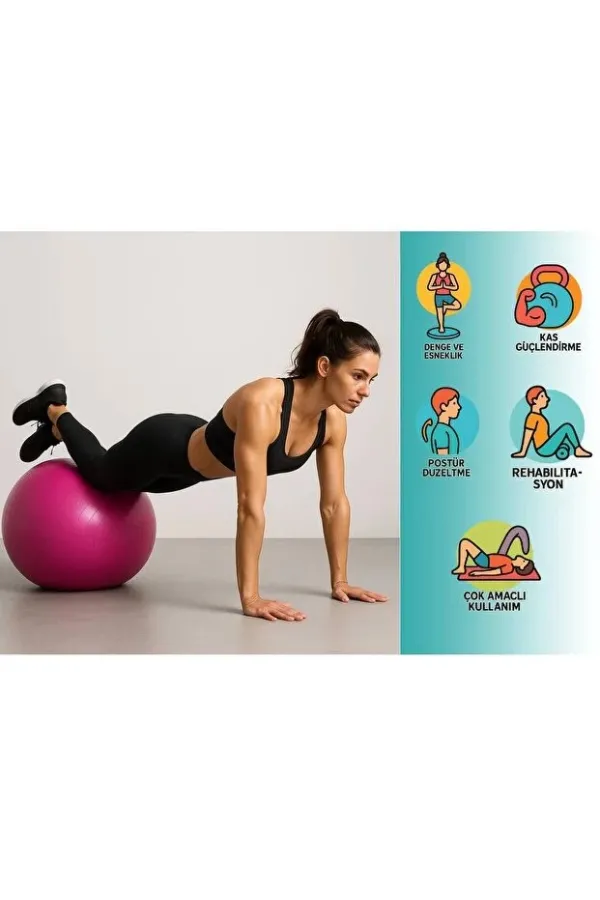 60 cm Pilates Topu 60 cm Pilates Topu