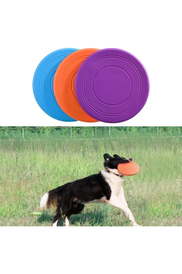 Silikon Frizbi Köpek Oyuncağı Silikon Frizbi Köpek Oyuncağı