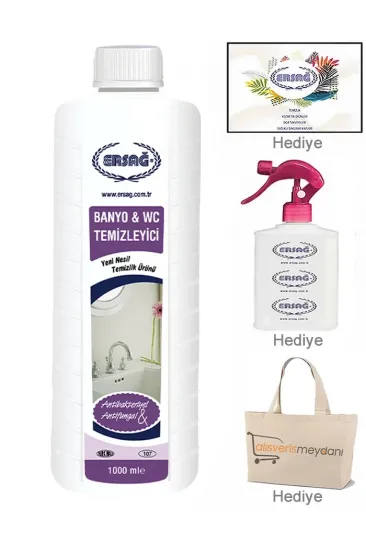 Ersağ Banyo Wc Temizleyici - 1000 ML Ersağ Banyo Wc Temizleyici - 1000 ML