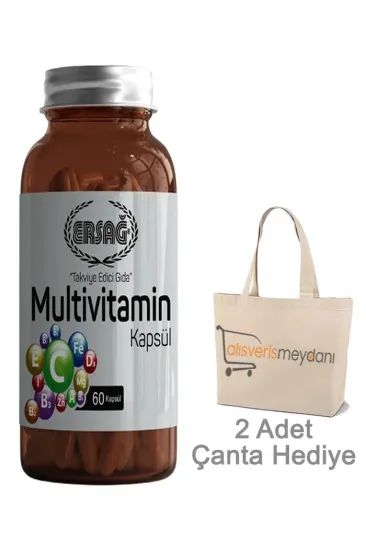Ersağ Multivitamin - 60 Kapsül Ersağ Multivitamin - 60 Kapsül
