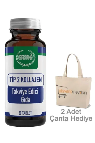 Ersağ Kollajen (Tip 2) - 30 Tablet Ersağ Kollajen (Tip 2) - 30 Tablet