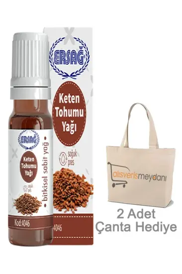 Ersağ Keten Tohumu Yağı - 30 ML