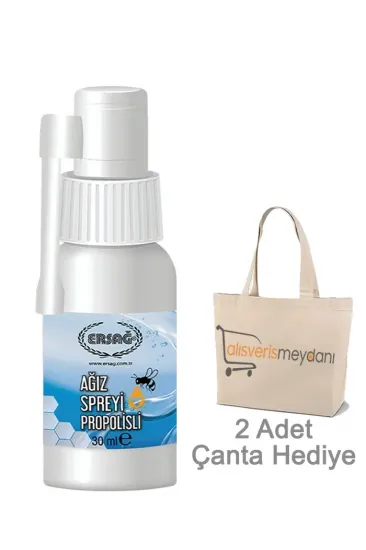 Ersağ Ağız Spreyi Propolisli - 30 ML Ersağ Ağız Spreyi Propolisli - 30 ML