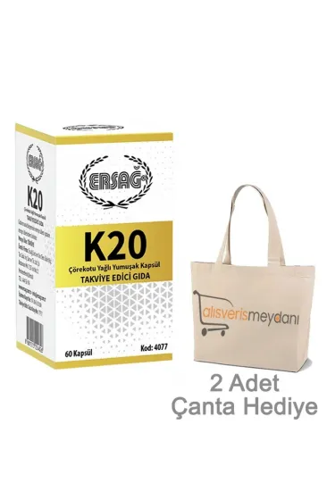 Ersağ K20 - 60 Kapsül Ersağ K20 - 60 Kapsül