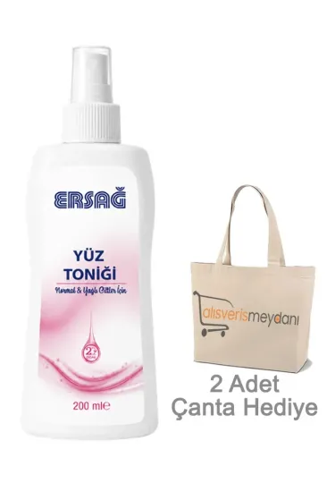 Ersağ Yüz Toniği (Normal Yağlı Ciltler İçin) - 200 ML