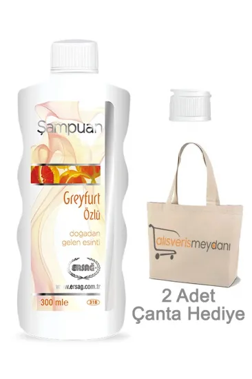 Ersağ Greyfurt Özlü Şampuan - 300 ML Ersağ Greyfurt Özlü Şampuan - 300 ML