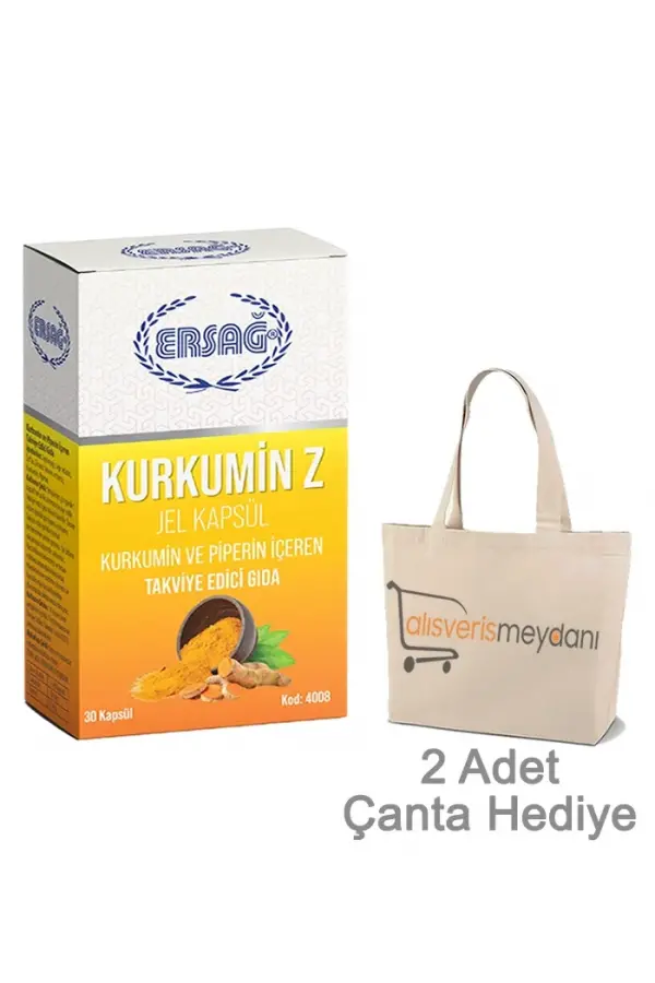 Ersağ Kurkumin Z - 30 Kapsül Ersağ Kurkumin Z - 30 Kapsül