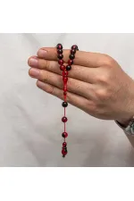 Yuvarlak Sıkma Kehribar Tesbih Yuvarlak Sıkma Kehribar Tesbih