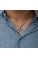 Gümüş Süleyman Mührü Kolye