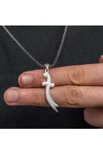 Gümüş Zülfikar Kılıcı Erkek Kolye Gümüş Zülfikar Kılıcı Erkek Kolye