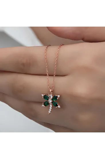 Gümüş Rose Yusufçuk Kadın Kolye Gümüş Rose Yusufçuk Kadın Kolye