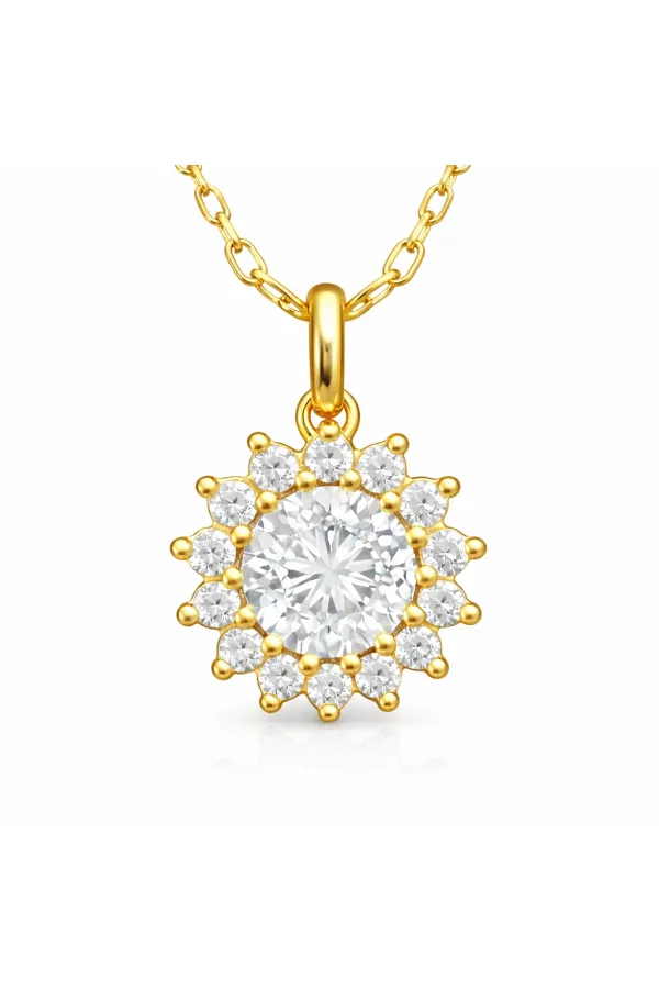 Gümüş Gold Minimal Yuvarlak Anturaj Kadın Kolye Gümüş Gold Minimal Yuvarlak Anturaj Kadın Kolye