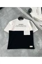 ERKEK Tişört Torba Cepli Parçalı Kısa Kol T-Shirt - iyah ERKEK Tişört Torba Cepli Parçalı Kısa Kol T-Shirt - iyah