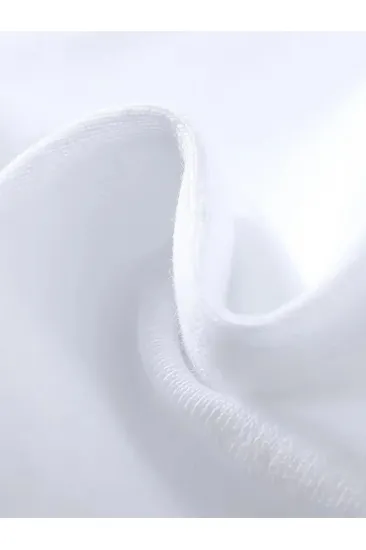 Erkek Kısa Kol Yazlık Tişört Bisiklet Yaka Baskılı Oversize T-Shirt - Beyaz Erkek Kısa Kol Yazlık Tişört Bisiklet Yaka Baskılı Oversize T-Shirt - Beyaz