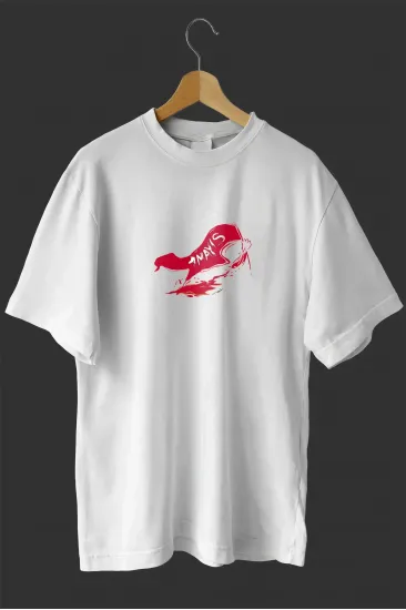 1 Mayıs Emekçiler Günü Baskılı Oversize Bisiklet Yaka T-shirt - Beyaz 1 Mayıs Emekçiler Günü Baskılı Oversize Bisiklet Yaka T-shirt - Beyaz