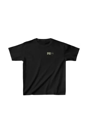 Unisex Çocuk Baskılı T-Shirt - Siyah Unisex Çocuk Baskılı T-Shirt - Siyah