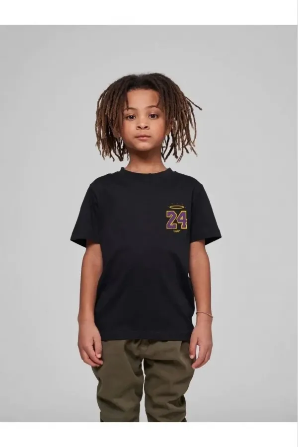 Çocuk Unisex Baskılı T-Shirt - Siyah Çocuk Unisex Baskılı T-Shirt - Siyah