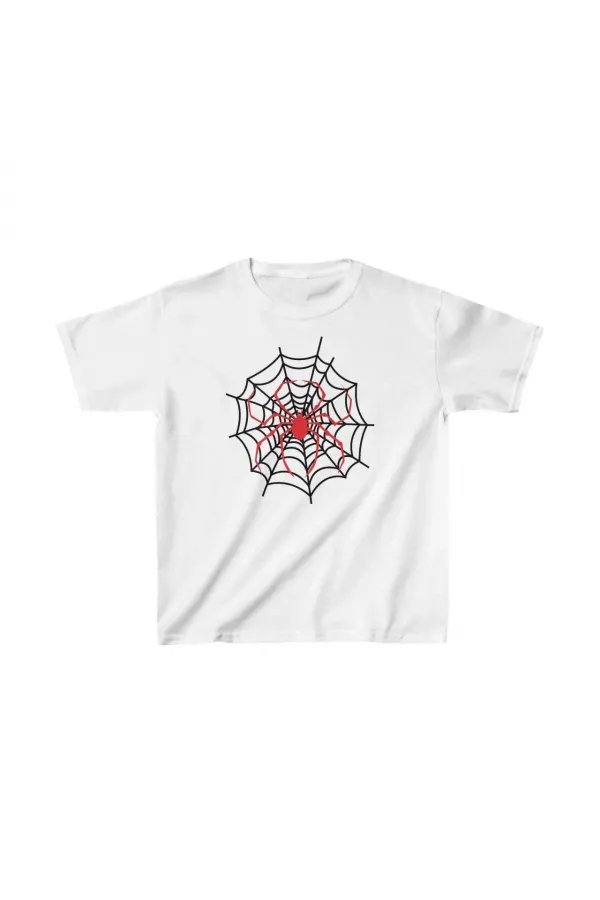 Unisex Çocuk Baskılı T-Shirt - Beyaz Unisex Çocuk Baskılı T-Shirt - Beyaz