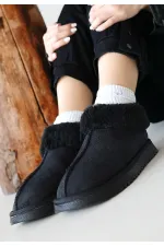 Abby Siyah Süet Bot Abby Siyah Süet Bot