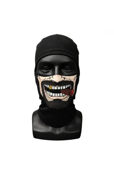 Unisex Bıyık Puro Baskılı Balaklava 1 Adet Tek Beden Viskoz Kask İçi Motosiklet Maskesi Unisex Bıyık Puro Baskılı Balaklava 1 Adet Tek Beden Viskoz Kask İçi Motosiklet Maskesi