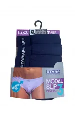 Star 109 Erkek 3'lü Modal Slip