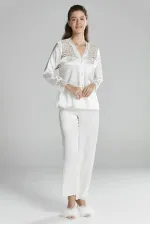 Pierre Cardin 6625 Kısa Gecelikli 6'lı İpek Set Pierre Cardin 6625 Kısa Gecelikli 6'lı İpek Set
