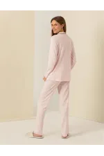 Pıerre Cardın 7717-S Bayan Gömlek Pijama Takımı Pıerre Cardın 7717-S Bayan Gömlek Pijama Takımı