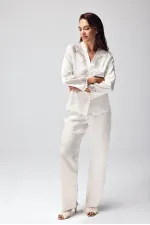 Freshness 9950-PT Saten Dantel Detaylı Pijama Takımı