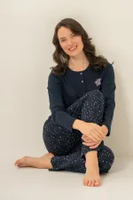 Arnetta Ar3775-X Kadın Uzun Kollu Pijama Takım Arnetta Ar3775-X Kadın Uzun Kollu Pijama Takım