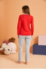 Pjs 28062 Kadın Patlı Pijama Takım