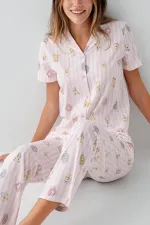 RolyPoly 3809-S Kadın Gömlek Pijama Takım RolyPoly 3809-S Kadın Gömlek Pijama Takım