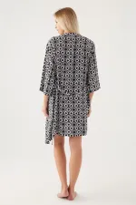 Pierre Cardin 8839-S Bayan Sabahlıklı Şort Takım Pierre Cardin 8839-S Bayan Sabahlıklı Şort Takım