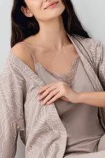 Pierre Cardin 9099-S 3'lü Pijama Takımı Pierre Cardin 9099-S 3'lü Pijama Takımı