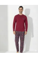 Boyraz 0406 Erkek Uzun Kol Pijama Takımı Boyraz 0406 Erkek Uzun Kol Pijama Takımı