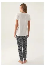 Arnetta 2871-S  Kadın Kısa Kol Pijama Takımı
