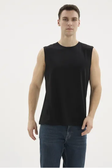 Kocabey T522 Erkek Sıfır Kol T-shirt Kocabey T522 Erkek Sıfır Kol T-shirt