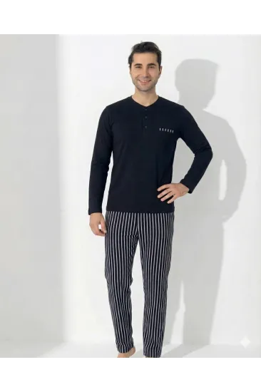 Boyraz 0405 Erkek Uzun Kol Pijama Takımı Boyraz 0405 Erkek Uzun Kol Pijama Takımı