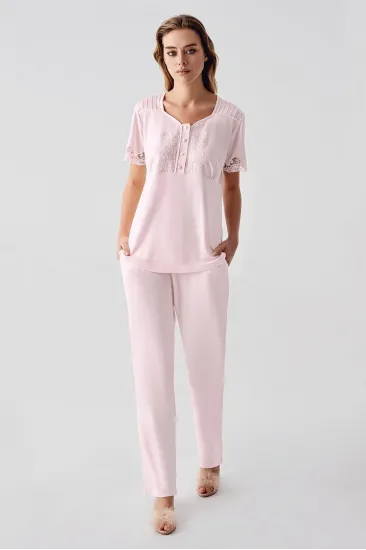 Freshness 322 Kadın Sabahlıklı Pijama Takımı
