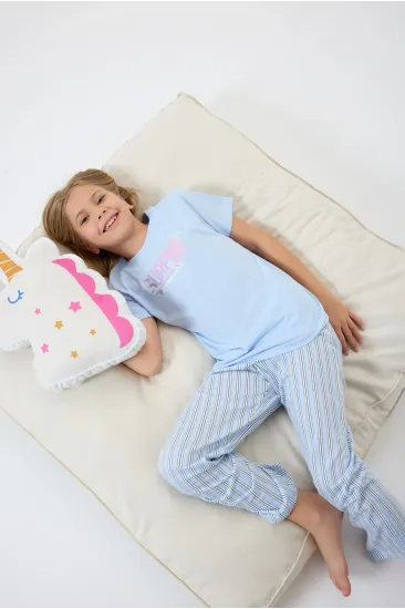 Arnetta 3598-2 Kız Çocuk Pijama Takımı Arnetta 3598-2 Kız Çocuk Pijama Takımı