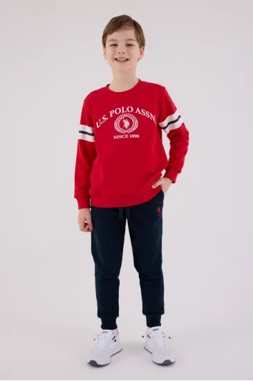 U.S. Polo Assn Kids 2201-G Erkek Çocuk Eşofman Takımı U.S. Polo Assn Kids 2201-G Erkek Çocuk Eşofman Takımı