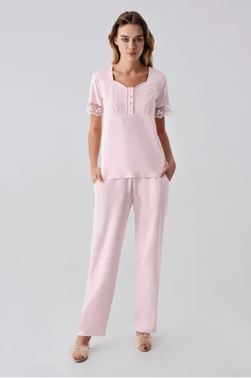 Freshness 321 Kadın Sabahlıklı Pijama Takımı