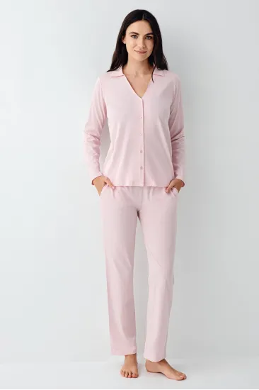 Pierre Cardin 9115-S Kadın Uzun Kol Pijama Takımı Pierre Cardin 9115-S Kadın Uzun Kol Pijama Takımı
