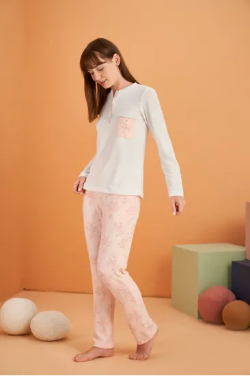 Pjs 28056 Kadın Patlı Pijama Takım Pjs 28056 Kadın Patlı Pijama Takım