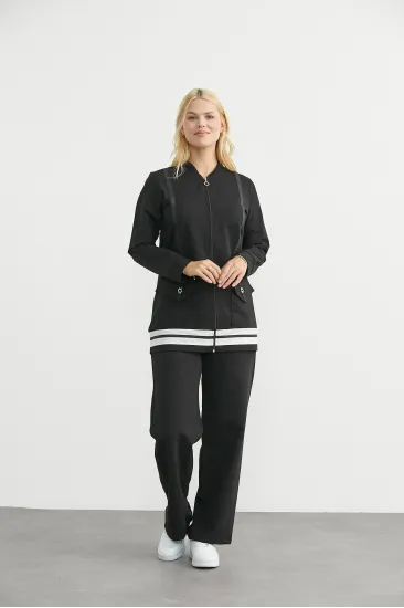 Sementa 76511 Tam Fermuarlı Tunik Eşofman Takım Sementa 76511 Tam Fermuarlı Tunik Eşofman Takım