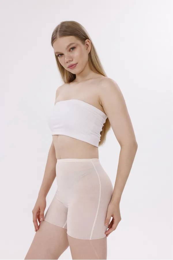 Freshness 0024 Lazer Kesim Tül Boxer Korse Freshness 0024 Lazer Kesim Tül Boxer Korse